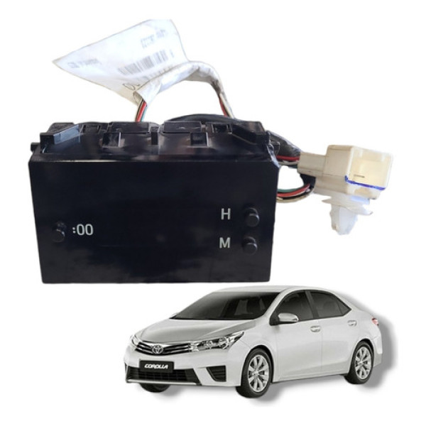 Relogio Digital Painel  Toyota Corolla 2016 Original