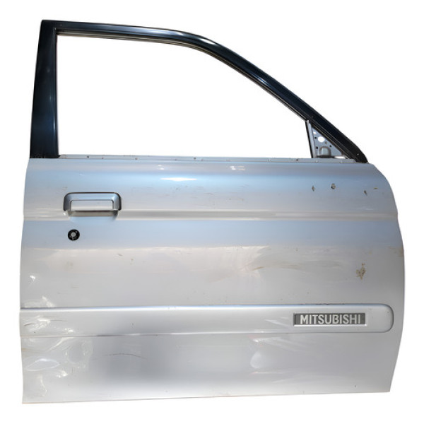 Porta Dianteira Ld Mitsubishi Pajero 2004 Dianteira Direita Cinza