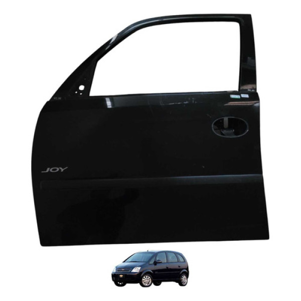 Porta Dianteira Esquerda Gm Meriva 2011 Dianteira Esquerda Preto
