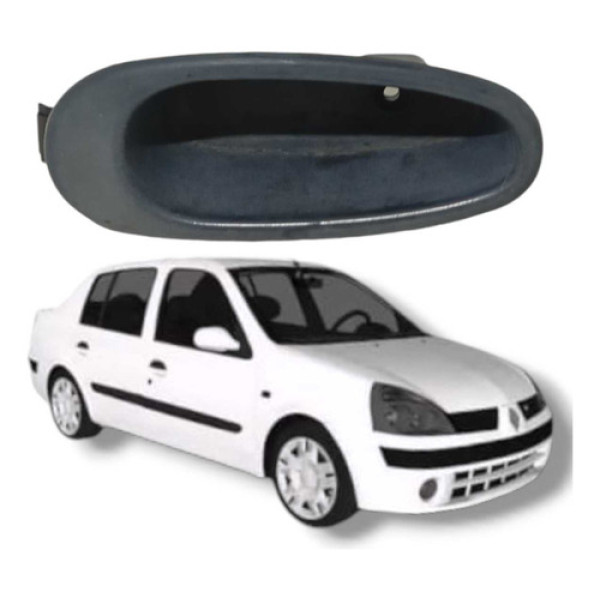 Puxador Interno Porta Dianteira Esquerda Renault Clio 2004