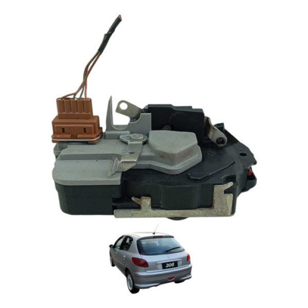 Fechadura Eletrica Porta Traseira Ld Peugeot 206 2008