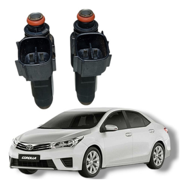 Par Bico Injetor 1.8 Xei Flex 16v Toyota Corolla 2016