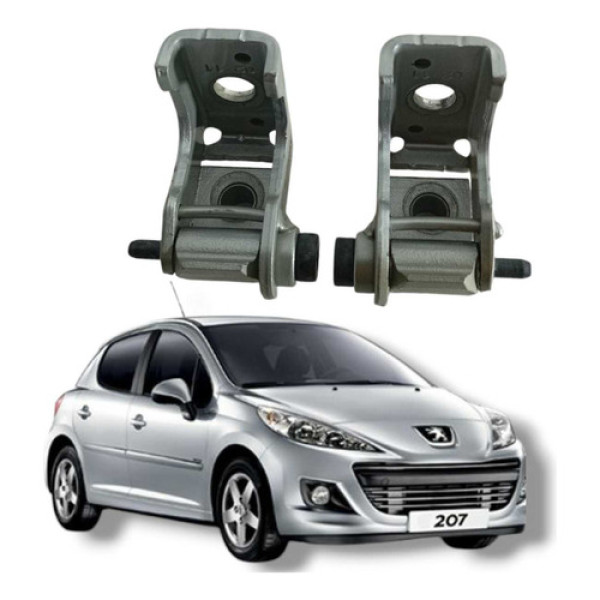 Par Dobradiça Porta Traseira Direita Peugeot 207 2010