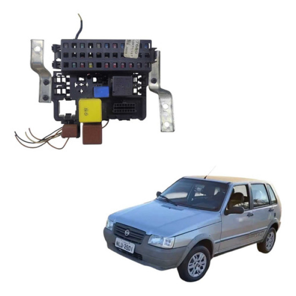 Caixa Fusivel Fiat Uno Mille Fiorino 1.0 2007 2012