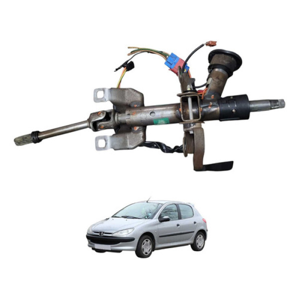 Coluna Direçao Hidraulica Peugeot 206 2001 2008