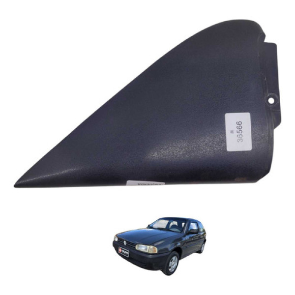  Acabamento Interno Retrovisor Le Vw Gol G2 2002 Preto
