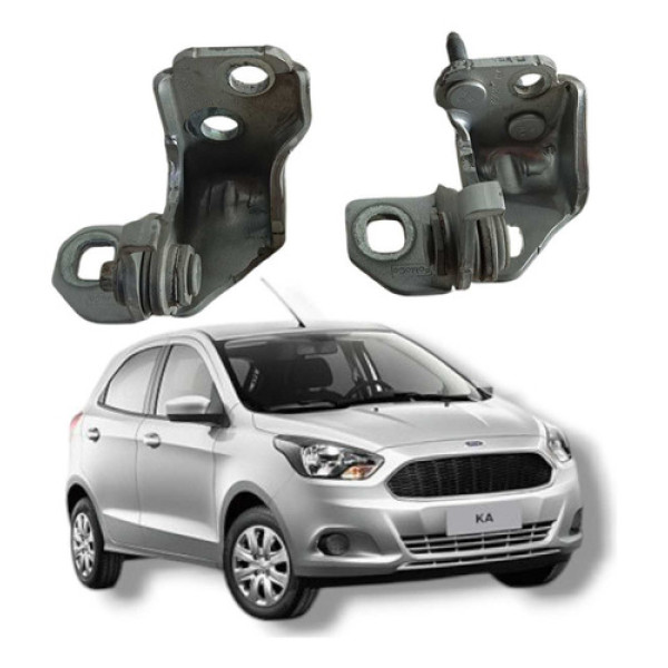 Par Dobradiça Traseira Esquerda Ford Ka 2017