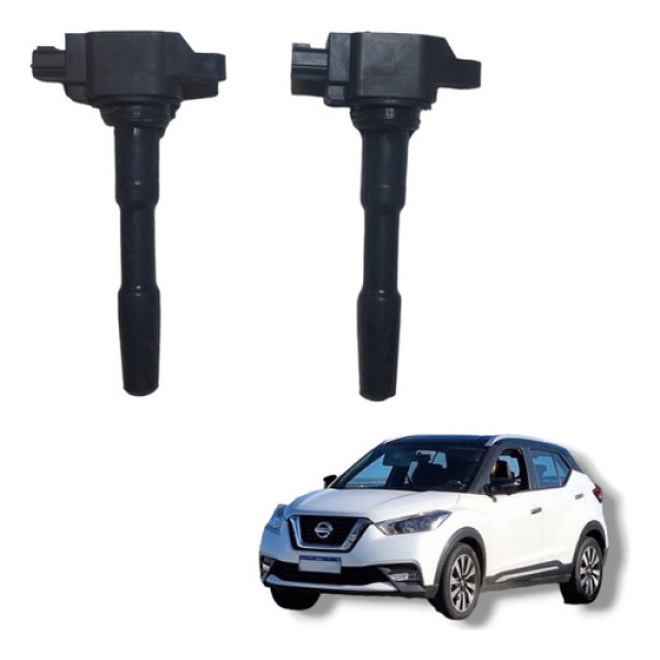 Bobina Ignição Nissan Kicks Versa 2016 A 2020 1.6 O Par