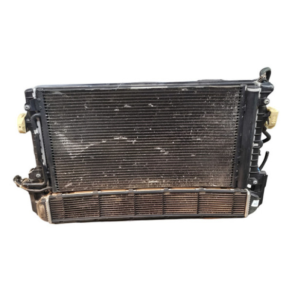 Kit Radiador Condensador Audi A1 1.4 2014 6r0121253a  Prateado