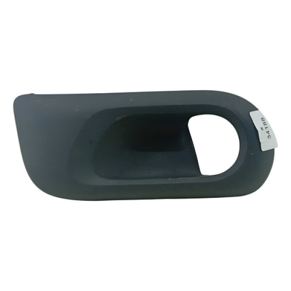 Moldura Maçaneta Interna Traseira Le Gm Corsa 2005 09116493 Preto Dianteira