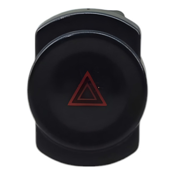 Botão Pisca Alerta Renault Logan Sandero 2008 2013  Preto