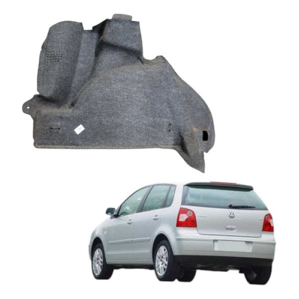 Forro Porta Malas Lado Esquerdo Vw Polo 1.6 2006