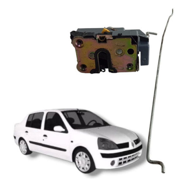 Fechadura Porta Traseira Esquerda Renault Clio Megane 2004