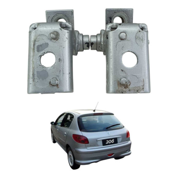 Par Dobradiça Porta Traseira Direita Peugeot 206 2000 2008