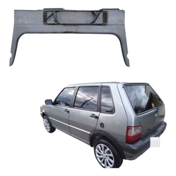 Acabamento Tampa Traseira Vw Polo 2006 2014 6qe863459 Preto