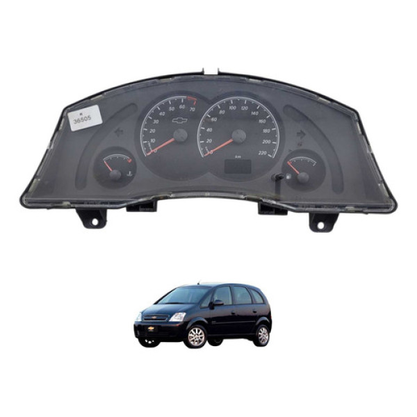 Painel Instrumentos Gm Meriva Corsa 1.4 Flex 2011 880482018 Preto
