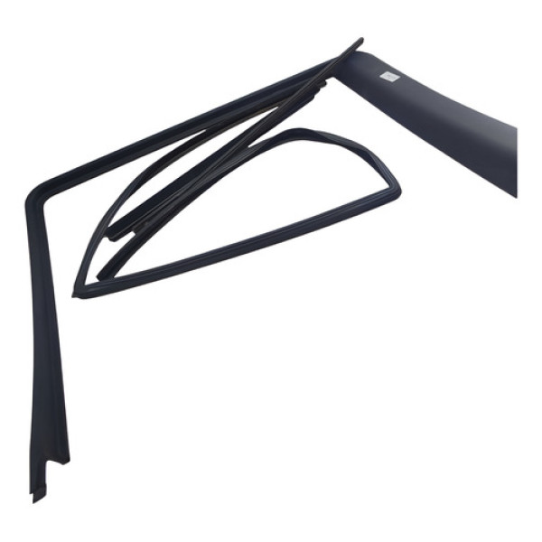 Kit Borracha Pestana Tras Direito Land Rover Discovery4 2010 Preto