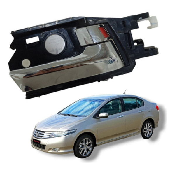 Maçaneta Interna Traseira Direita Honda City 2009 A 2013