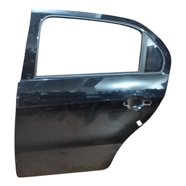 Porta Traseira Le Vw Gol G5 2008 Traseira Esquerdo Preto