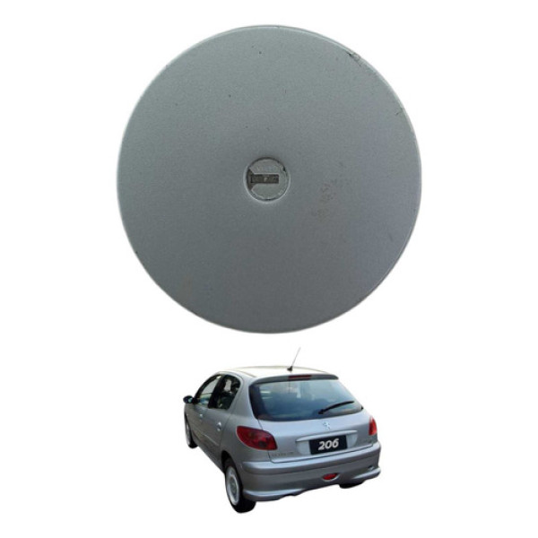 Portinhola Tanquer Combustivel Peugeot 206 2008 9628582180 Prateado