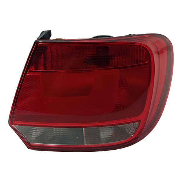 Lanterna Traseira Direita Volkswagen Gol 2012 2017  Direito/passageiro Vermelho