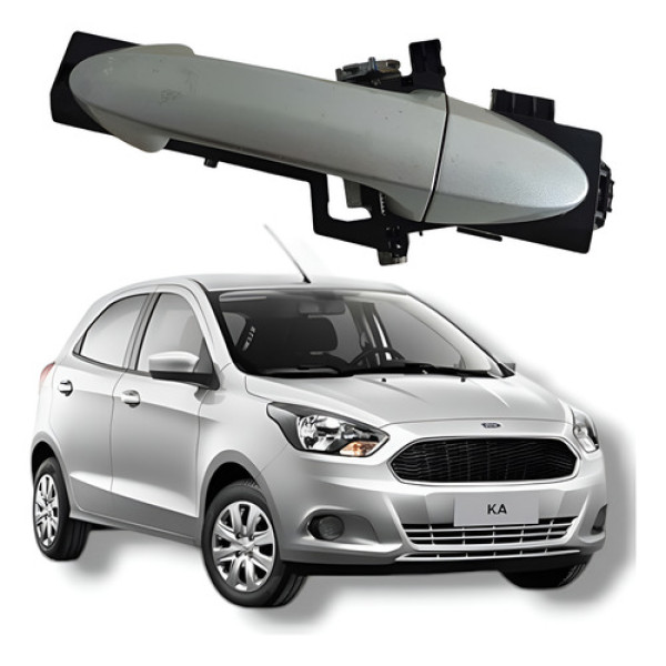 Maçaneta Externa Dianteira Direita Ford 2017 Dianteira