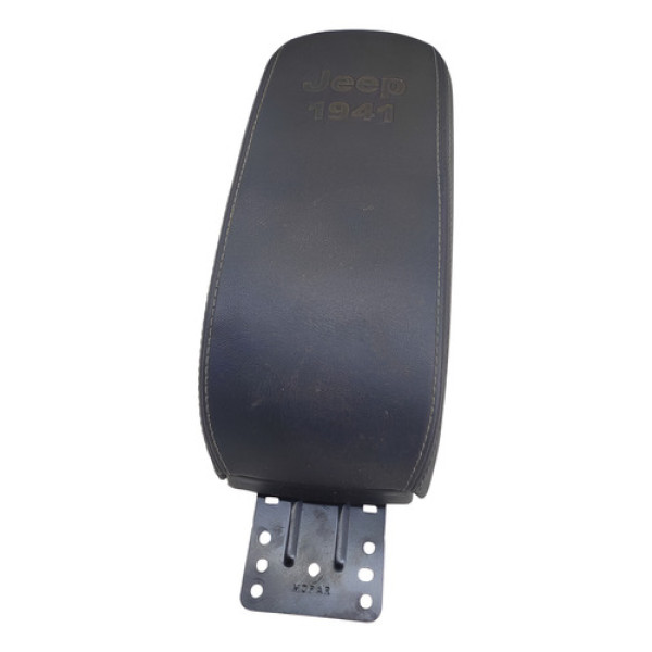 Apoio Braço Couro Jeep Renegade 2022 Preto