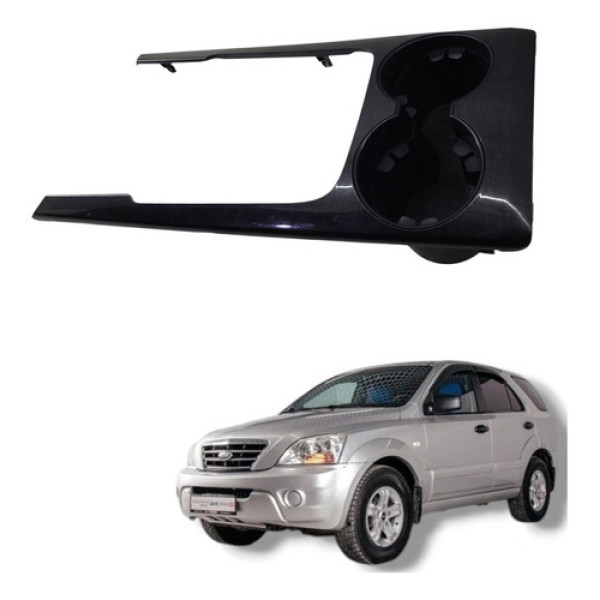 Porta Copos Moldura Kia Sorento 2006 A 2013