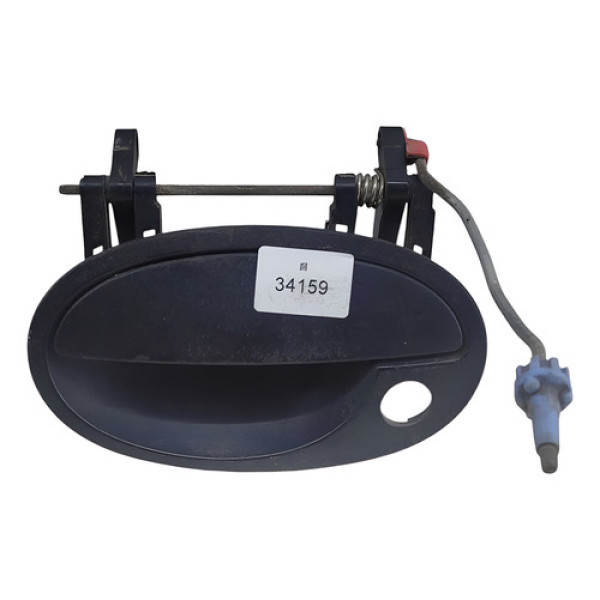 Maçaneta Externa Diant Le Gm Corsa Hatch Maxx 2005 24434865 Preto Dianteira