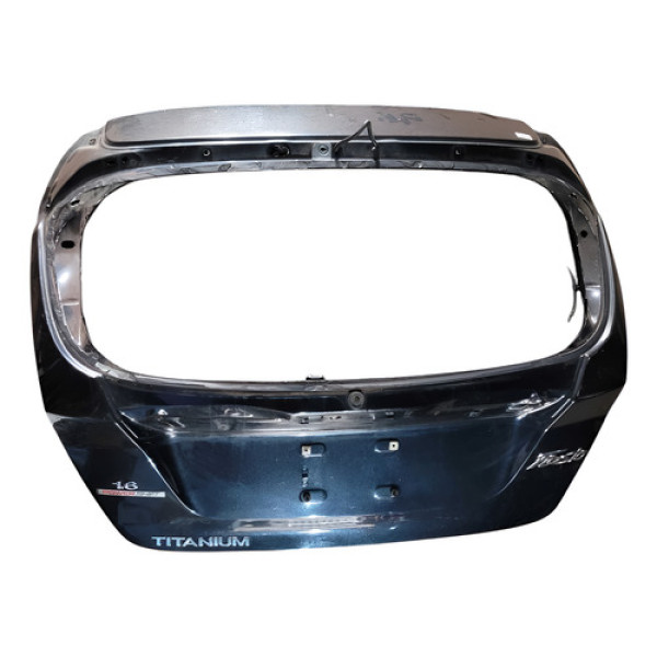 Tampa Traseira Ford Fiesta 2014 2018 Preto