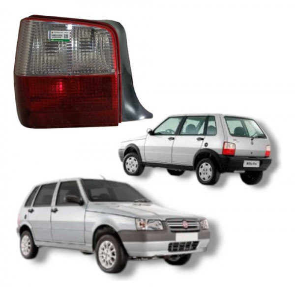 Lanterna Traseira Esquerda Fiat Uno Mille Fire Flex 2008