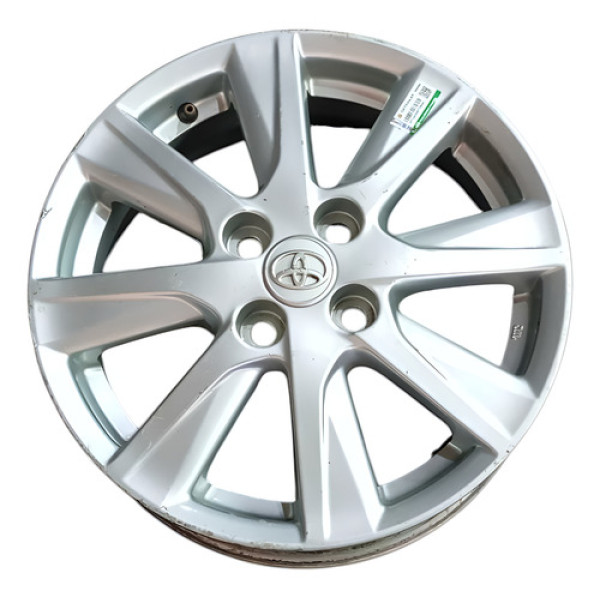 Roda Aro 15 Toyota Etios Seda X 2018 Reg000375 Cinza