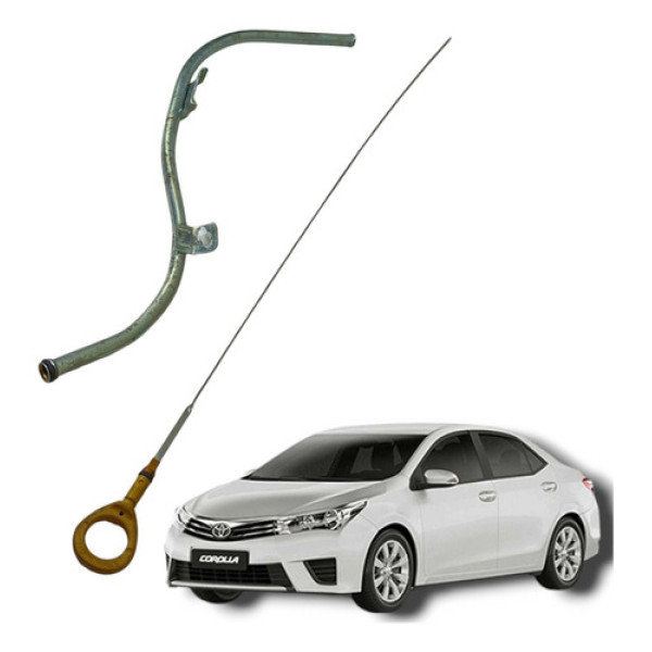 Tubo Vareta Nível Óleo Toyota Corolla 2016