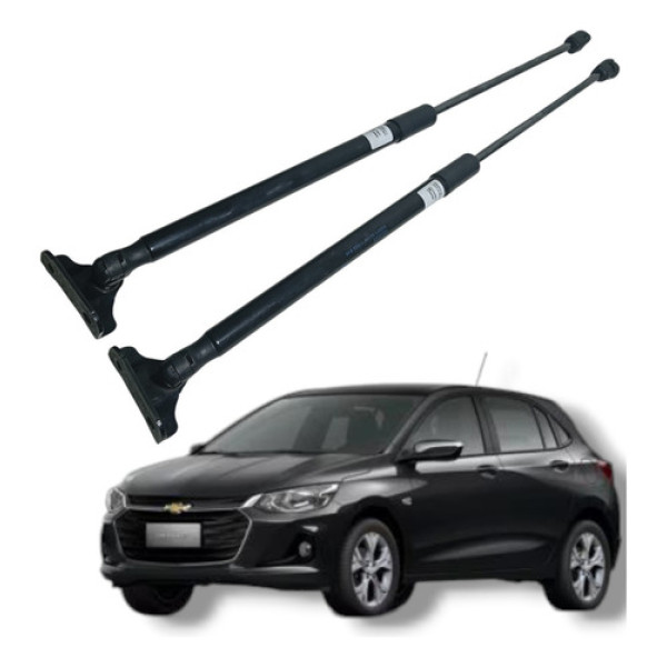 Par Amortecedor Tampa Traseira Gm Onix Turbo 2020 2023