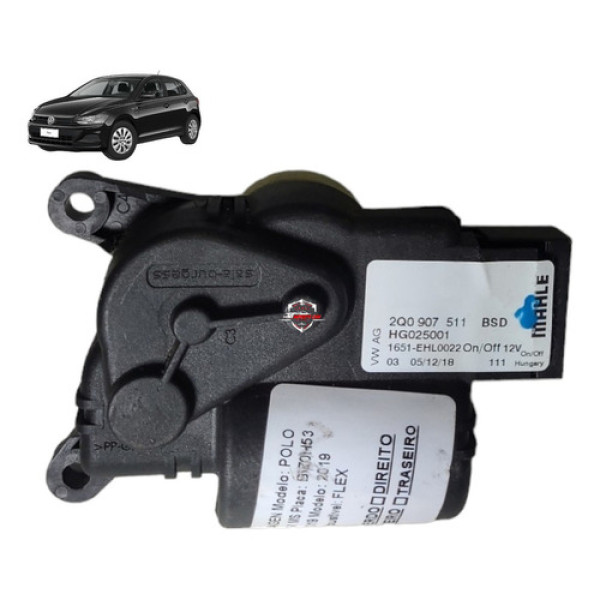 Motor Atuador Caixa Ar Condicionado Volkswagen Polo 1.0 2019
