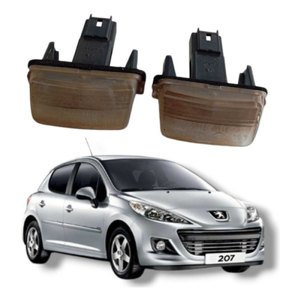 Par Luz Placa Peugeot 207 Hb Xr 2010