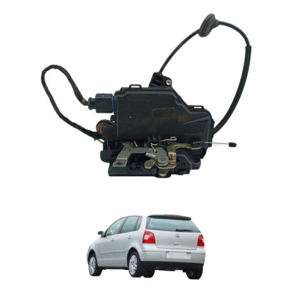  Fechadura Eletrica Porta Traseira Ld Vw Polo 2006 893862113