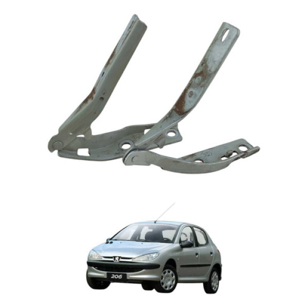 Par Braço Capo Peugeot 206 207  2001 2008