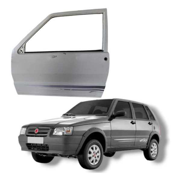 Porta Dianteira Esquerda Fiat Uno Mille 1.0 2 Portas 2012