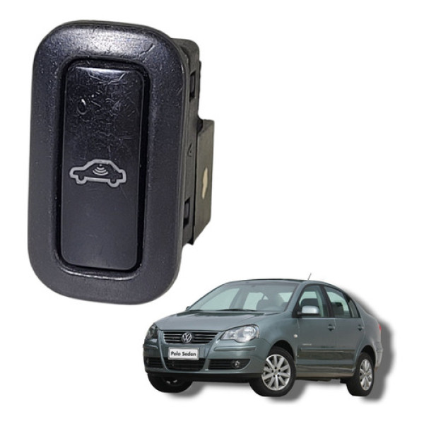 Botão Alarme Interruptor Volks. Polo Comfortline 2008 2013