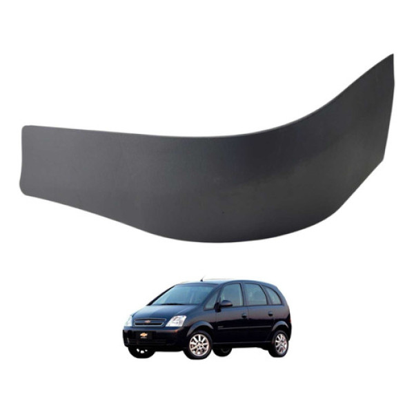 Acabamento Banco Traseiro Gm Meriva 2003 2011 93348241 Preto
