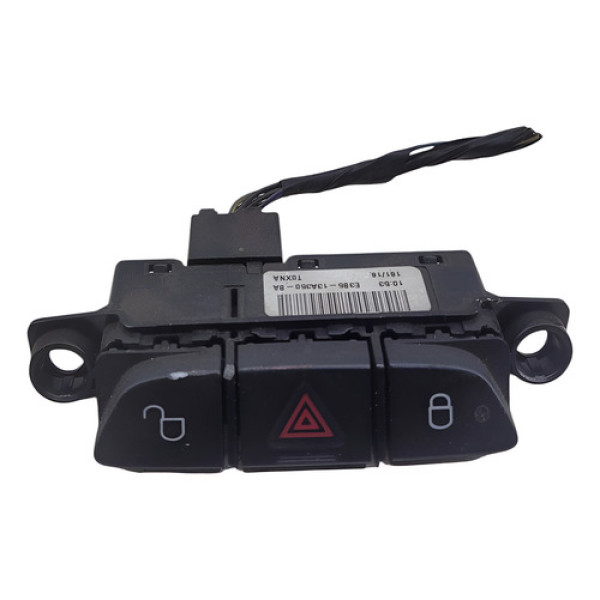 Botão Comando Travas Pisca Alerta Ford Ka Se 16 E3b513a360ba Preto