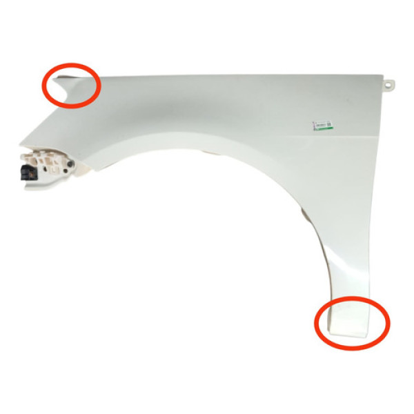 Paralama Esquerdo Vw Gol Voyage G6 G7 2013 2018