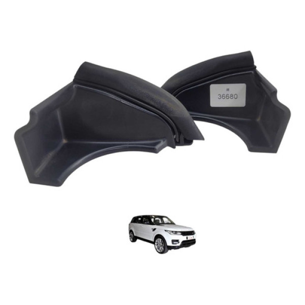 Par Moldura Paralama Range Rover Sport 2014 Dk6256198ab Branco