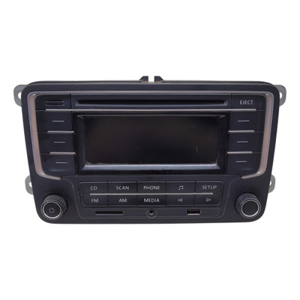 Radio Multimídia Vw Gol G7 G8 Voyage Fox 2017 2022 Preto