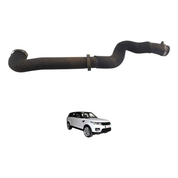 Mangueira Intercooler Range Rover Sport 2014 Cpla6h096cc  Preto