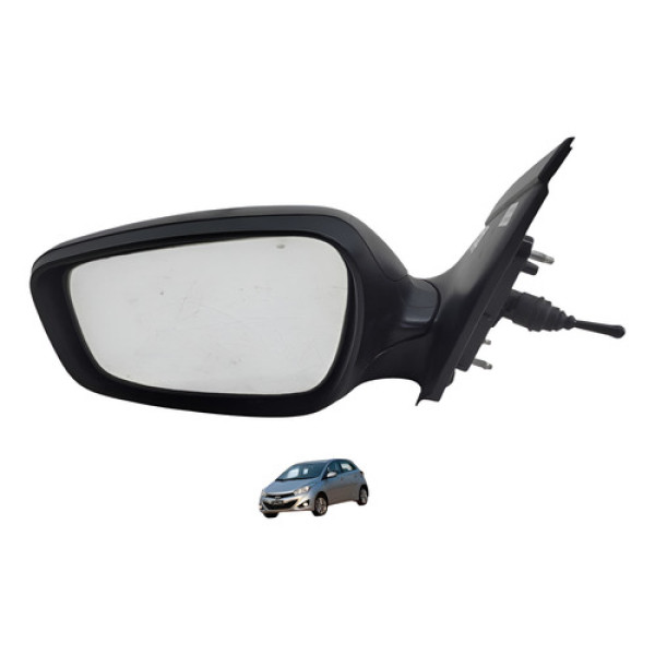 Retrovisor Esquerdo Manual Hyundai Hb20 2013 876101s100ca