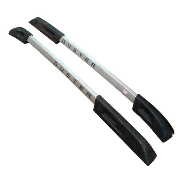 Par Rack Teto Renault Duster 2015 2016 Cinza