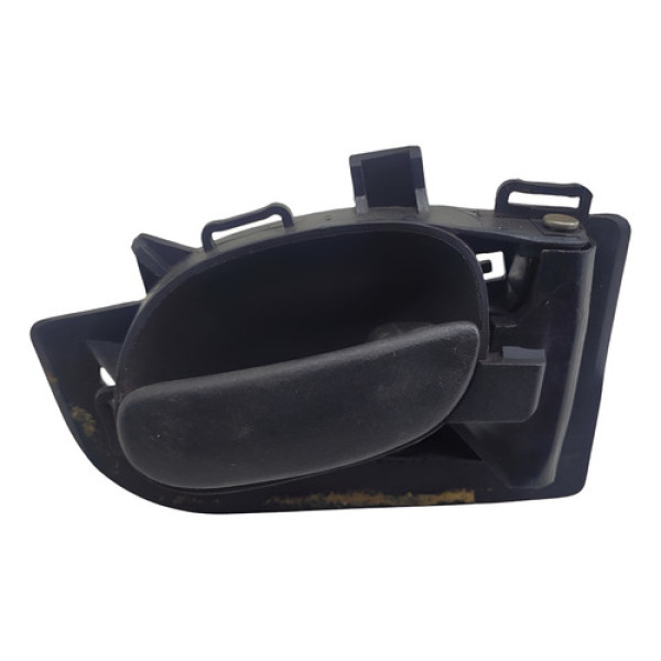 Maçaneta Interna Tras Direita Peugeot 207 2009 2014 Preto Traseira