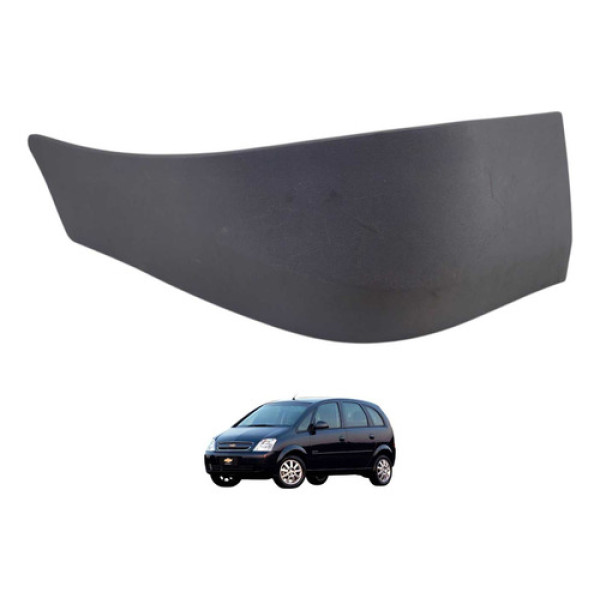 Acabamento Banco Esquerdo Traseiro Gm Meriva 2011 93348242 Preto
